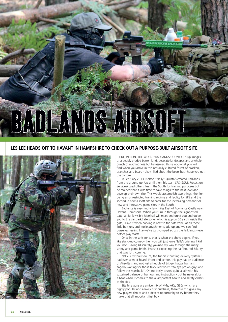 Airsoft Action Preview Pages