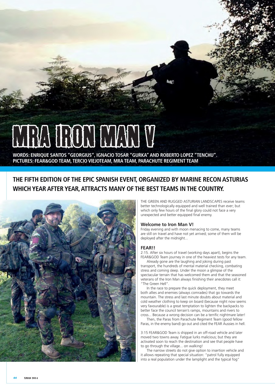 Airsoft Action Preview Pages