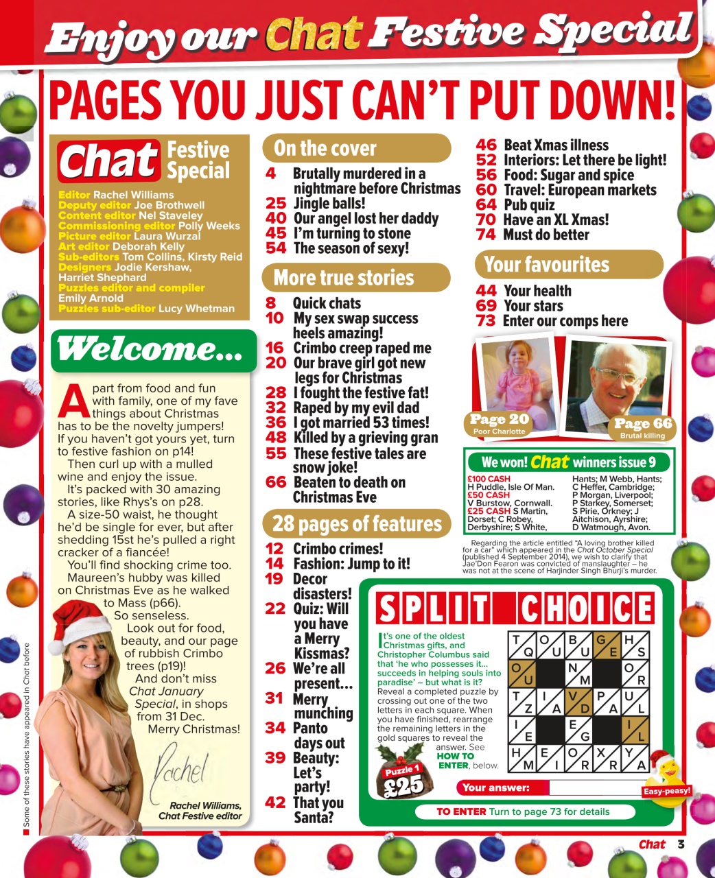 Chat Specials Preview Pages