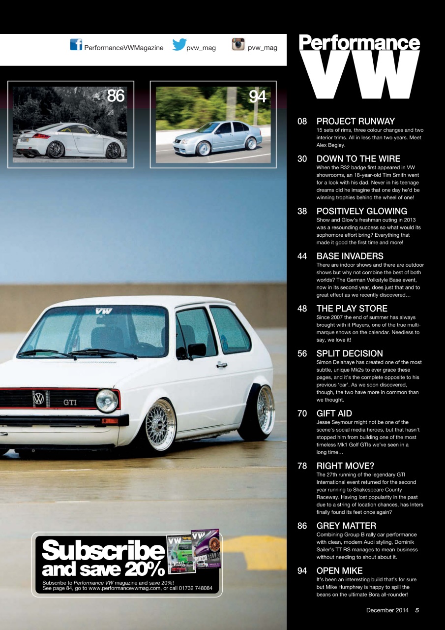 Performance VW Preview Pages