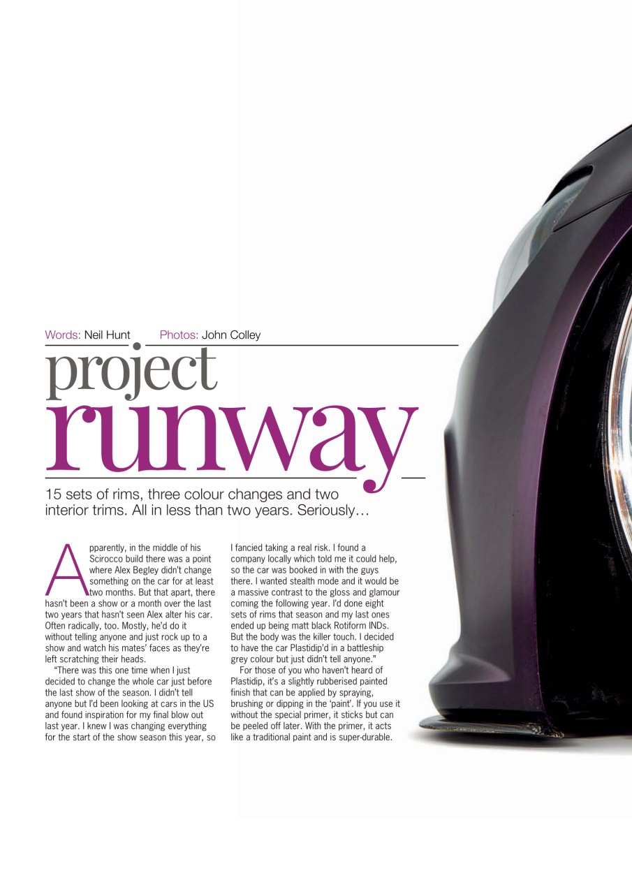 Performance VW Preview Pages