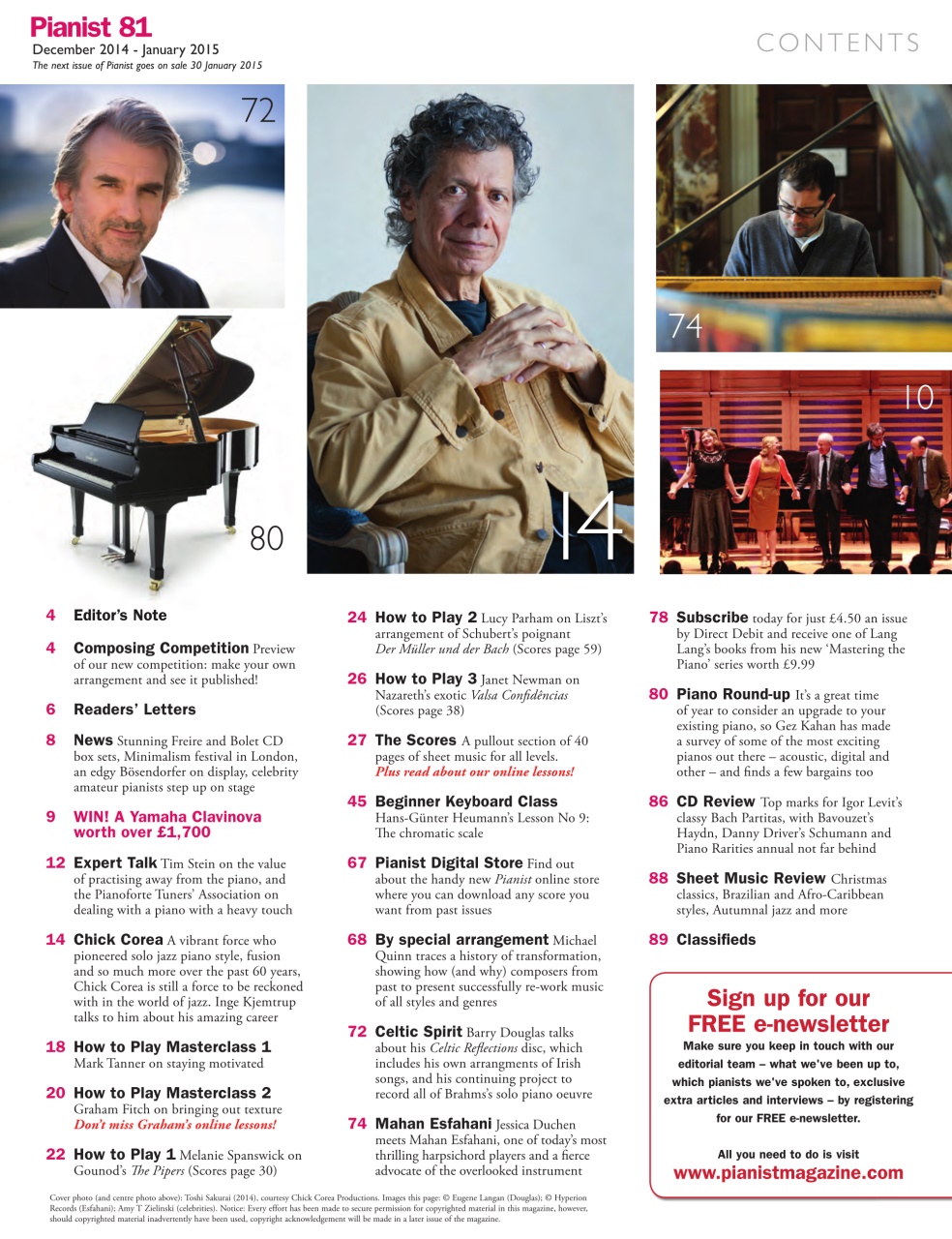 Pianist Preview Pages