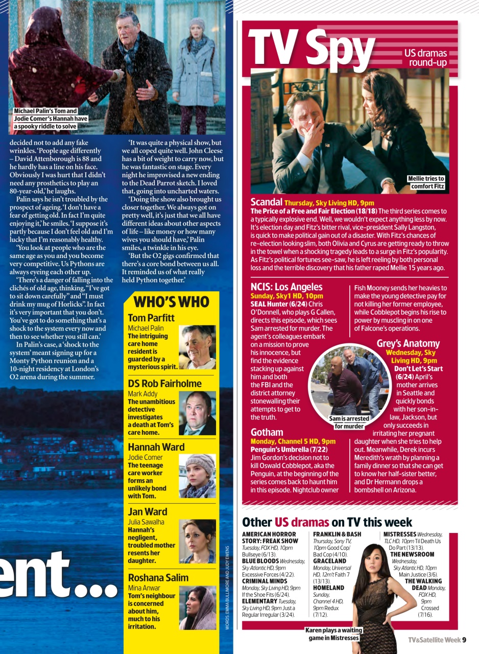 TV & Satellite Week Preview Pages