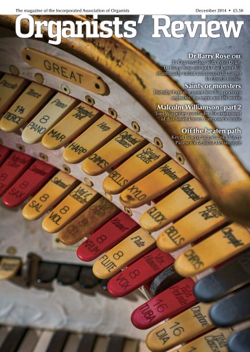 Organists' Review issue 