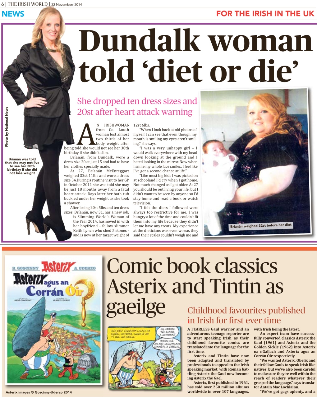 Irish World Preview Pages