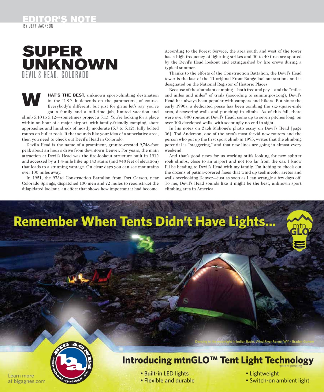 Rock and Ice Preview Pages