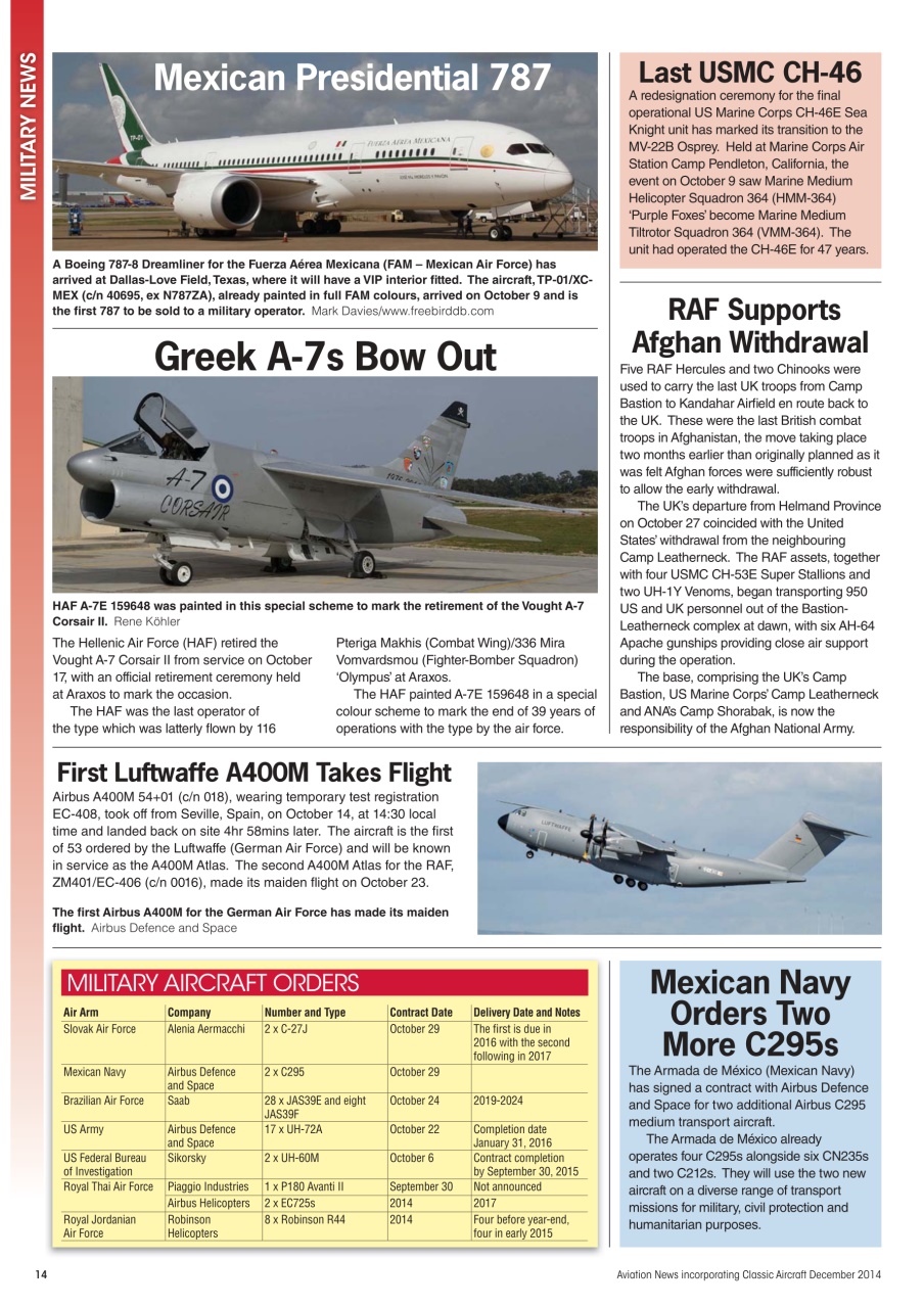 Aviation News Preview Pages