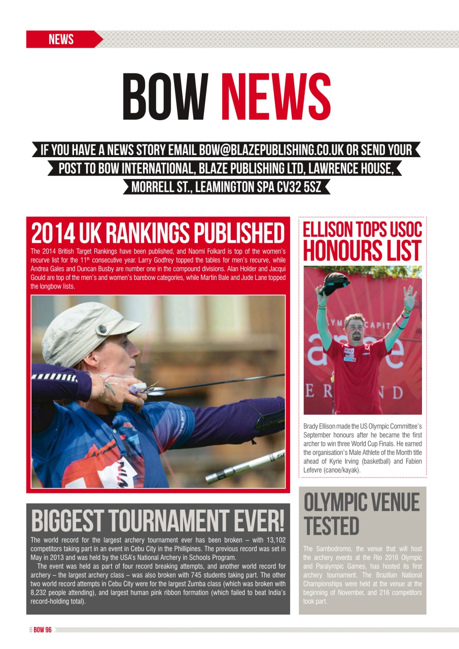 Bow International Preview Pages