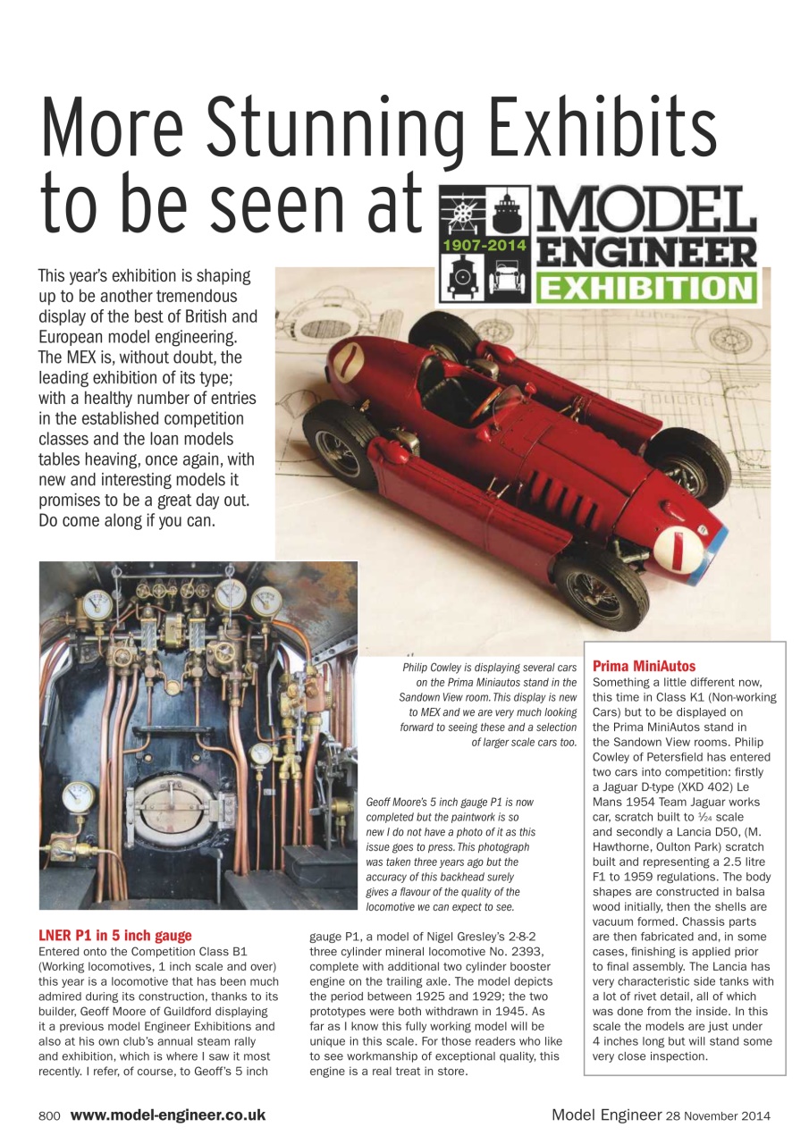 Model Engineer Preview Pages