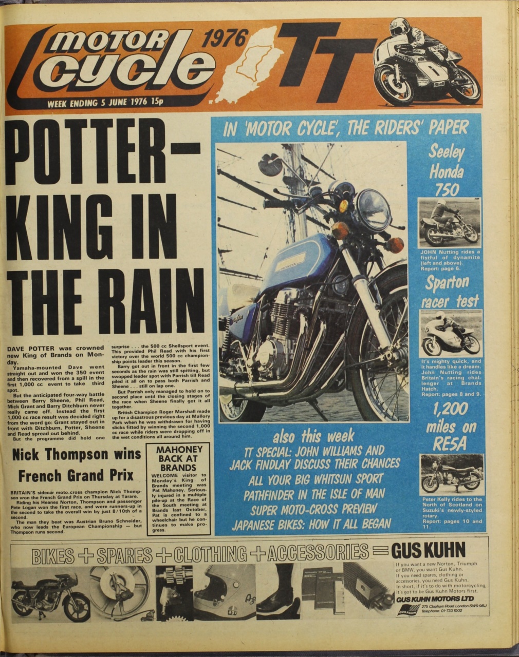 The Classic MotorCycle Preview Pages