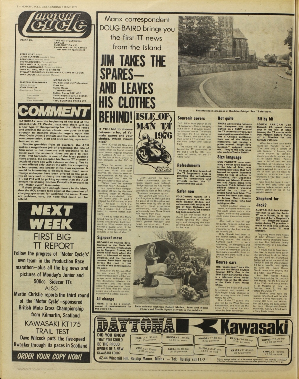 The Classic MotorCycle Preview Pages