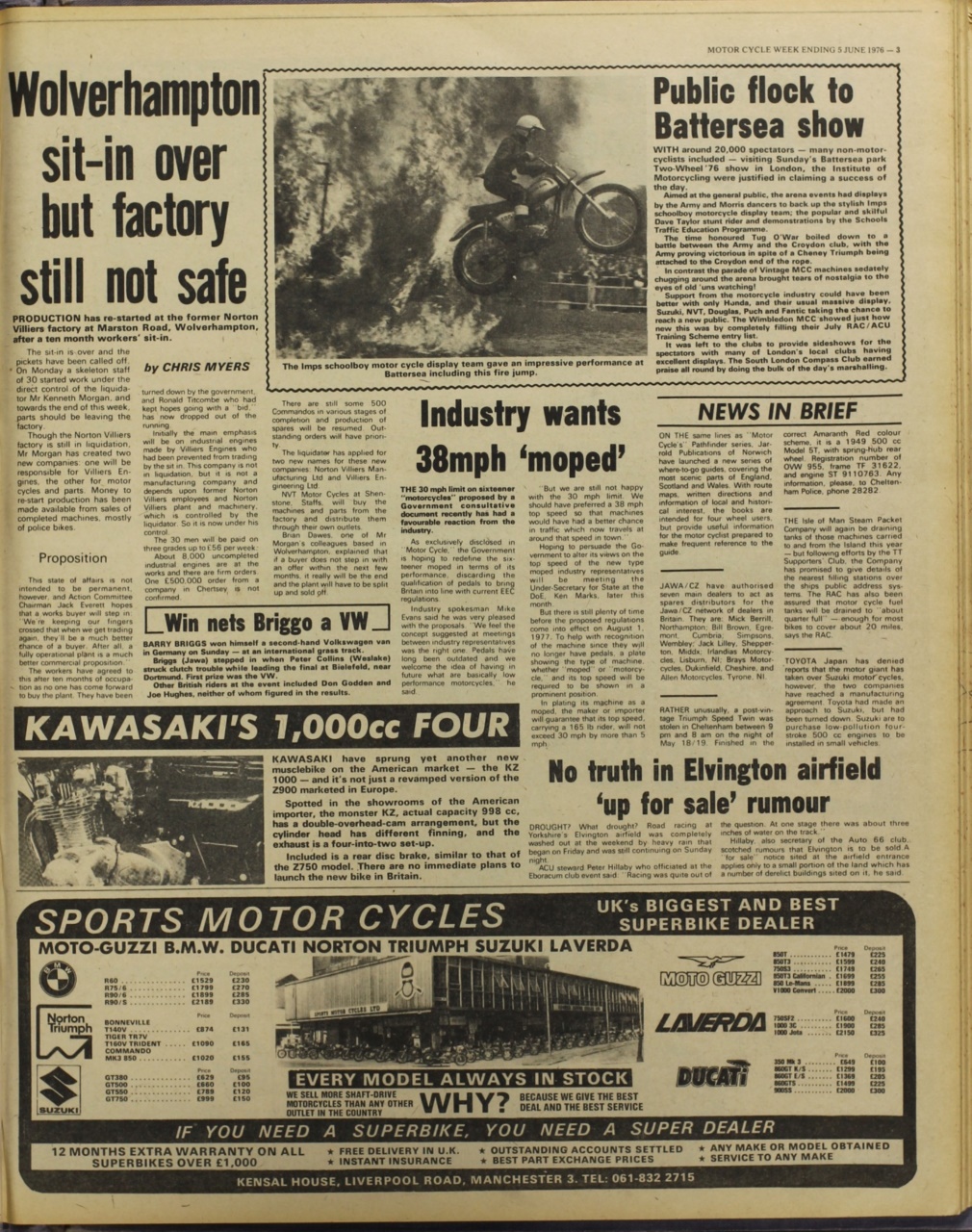 The Classic MotorCycle Preview Pages