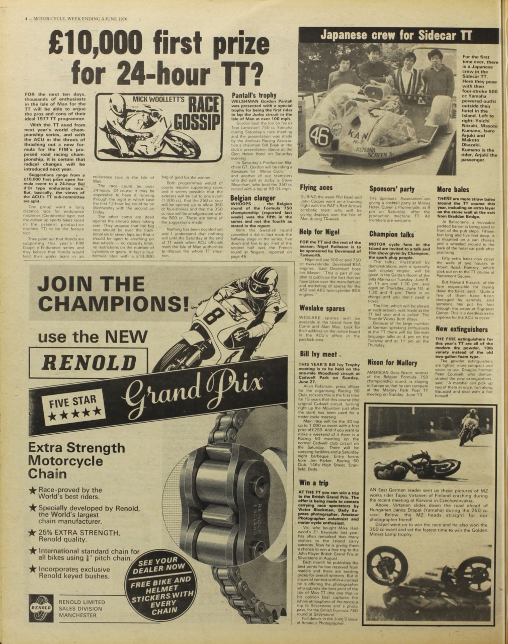 The Classic MotorCycle Preview Pages