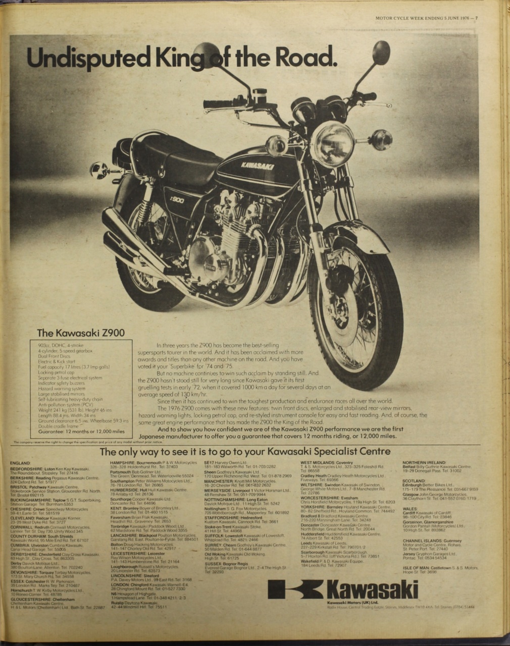 The Classic MotorCycle Preview Pages