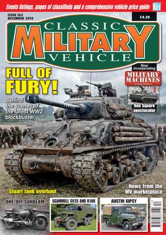 Classic Military Vehicle issue December 2014