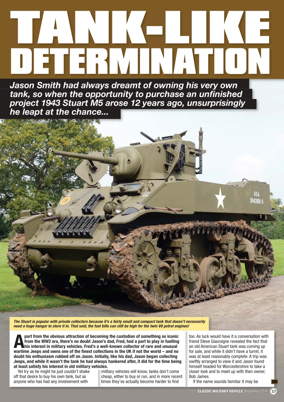 Classic Military Vehicle Preview Pages