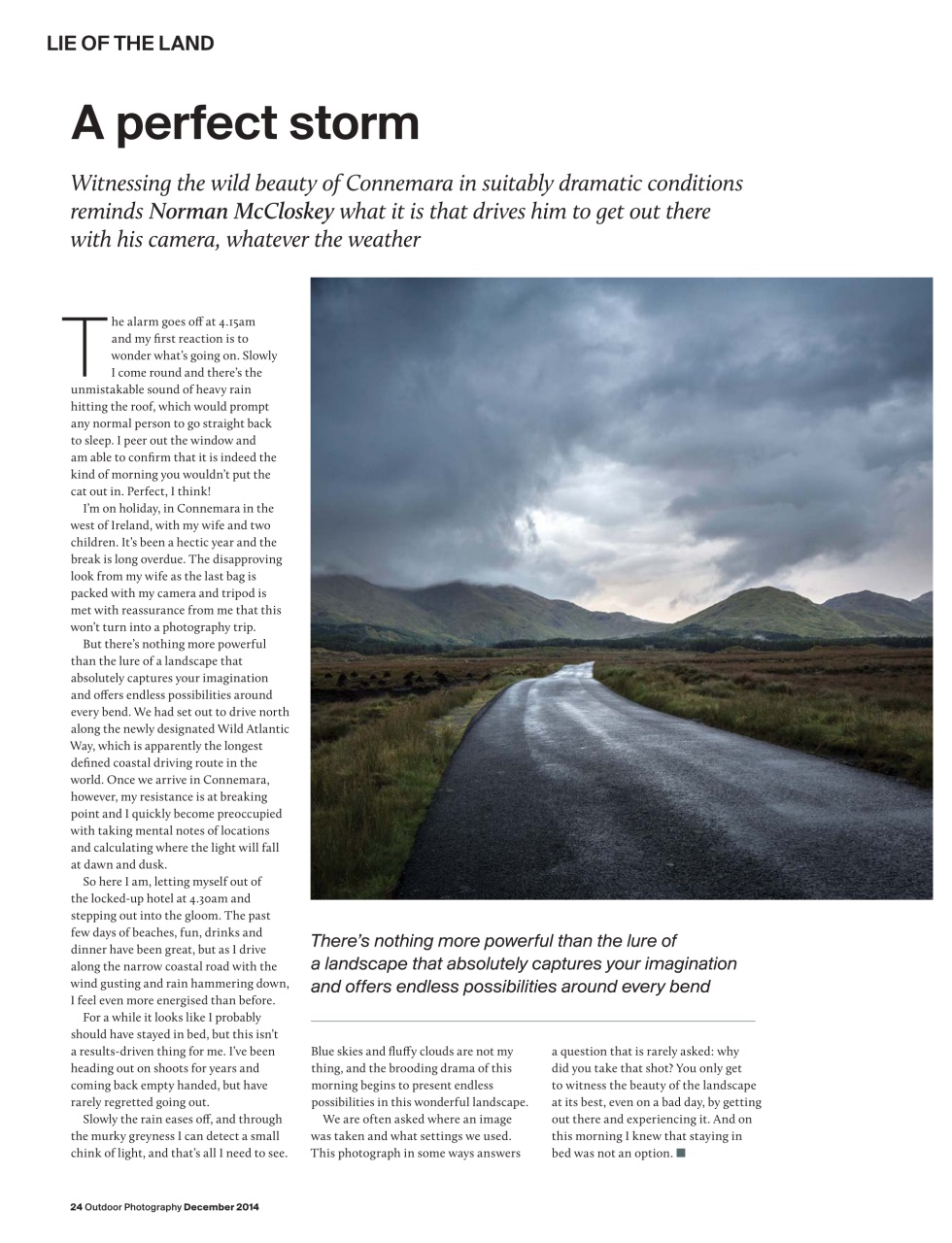 Outdoor Photography Preview Pages