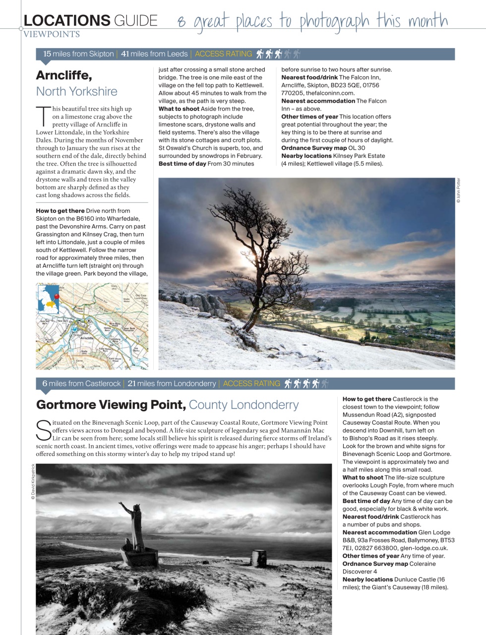 Outdoor Photography Preview Pages