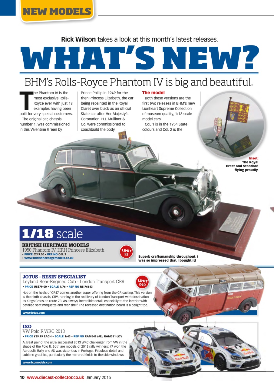 Diecast Collector Preview Pages