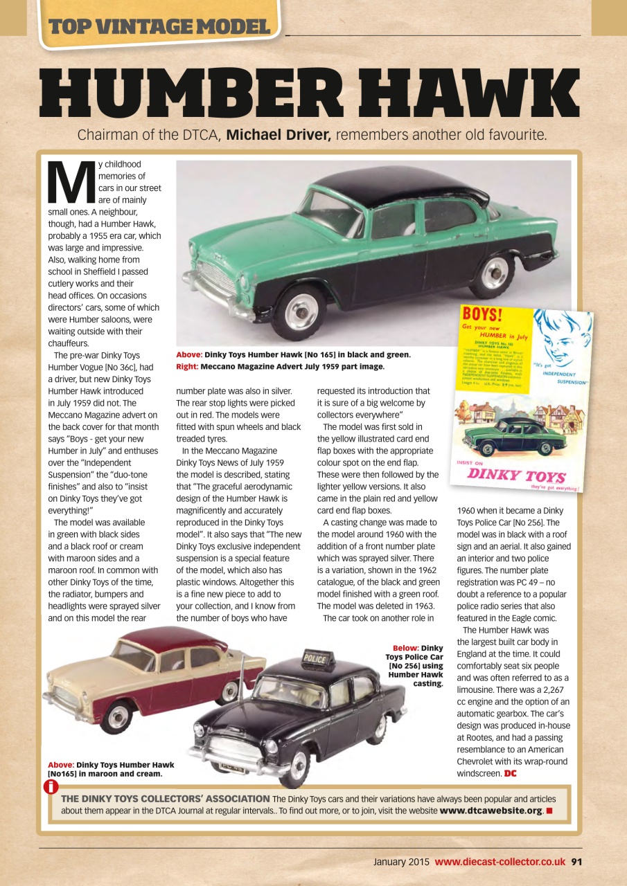 Diecast Collector Preview Pages