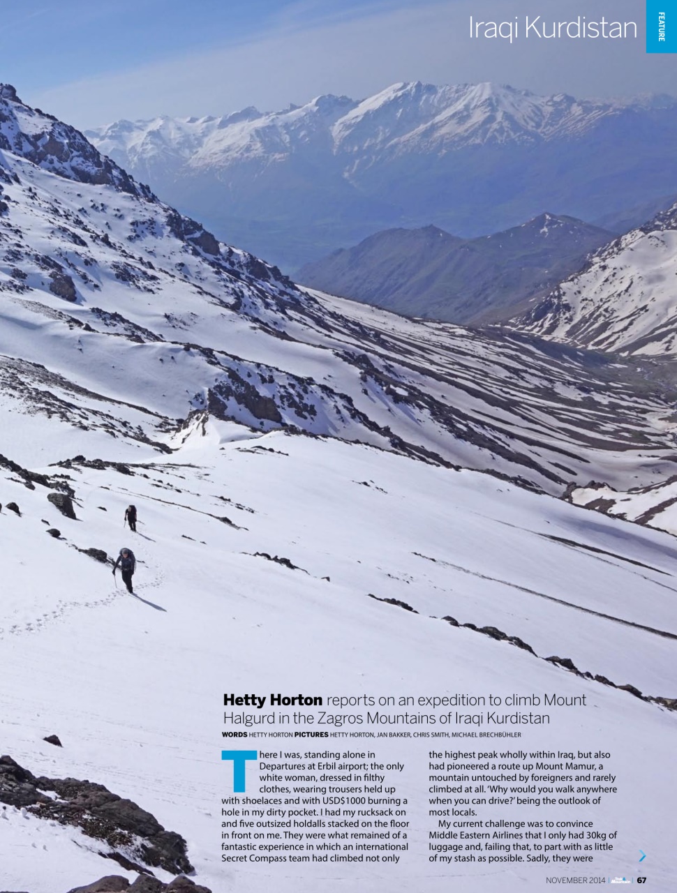 Trek & Mountain Magazine Preview Pages