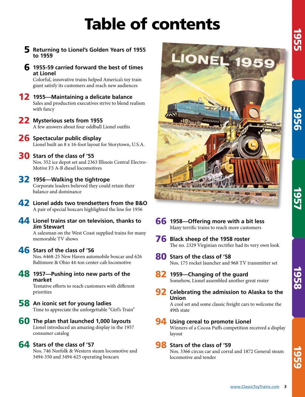 Classic Toy Trains Preview Pages