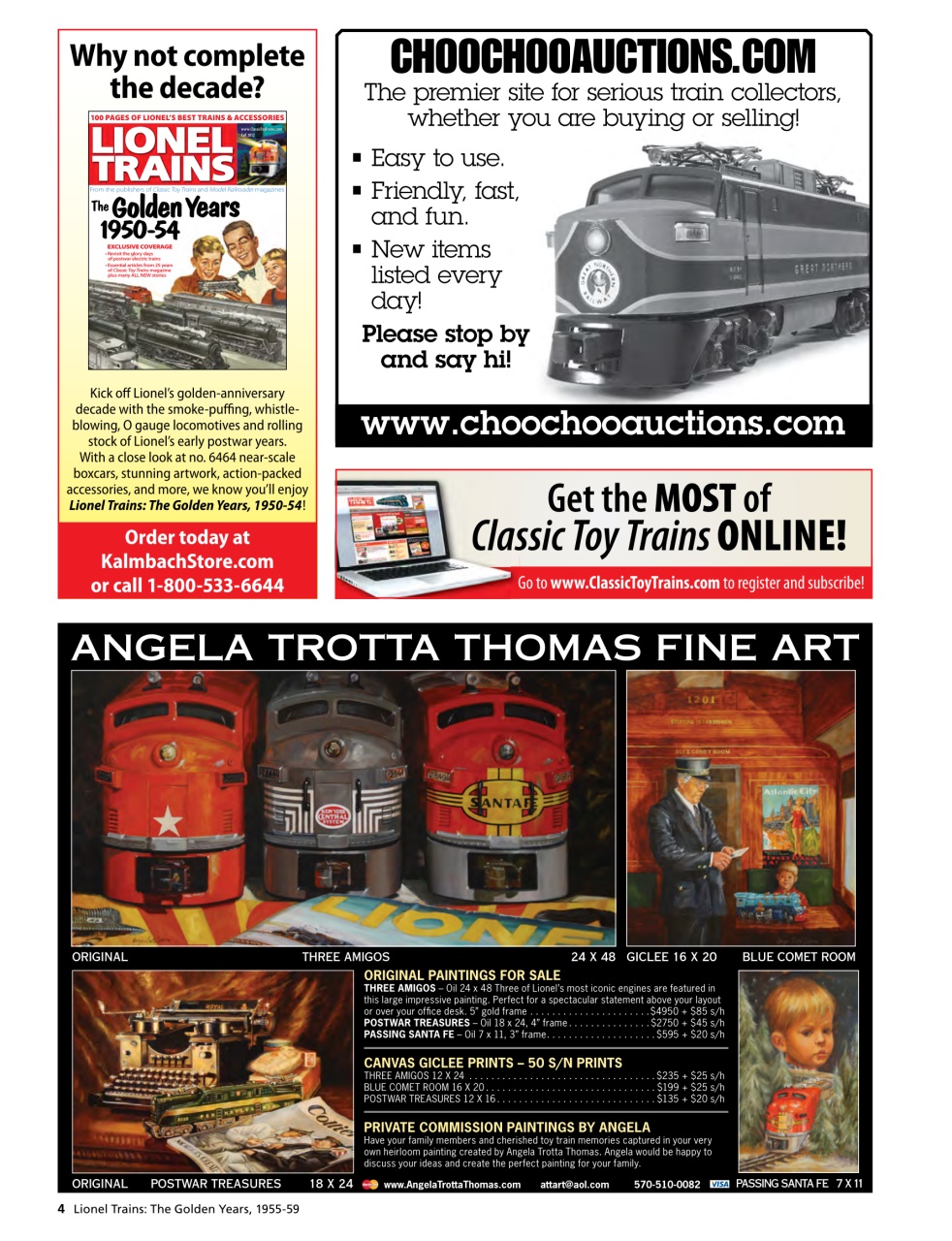 Classic Toy Trains Preview Pages