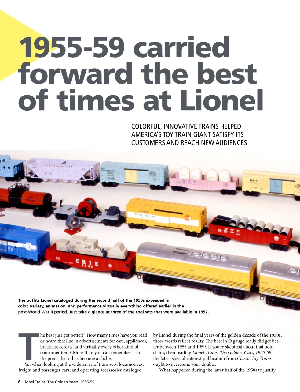 Classic Toy Trains Preview Pages