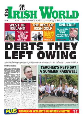 Irish World issue 6th August 2011