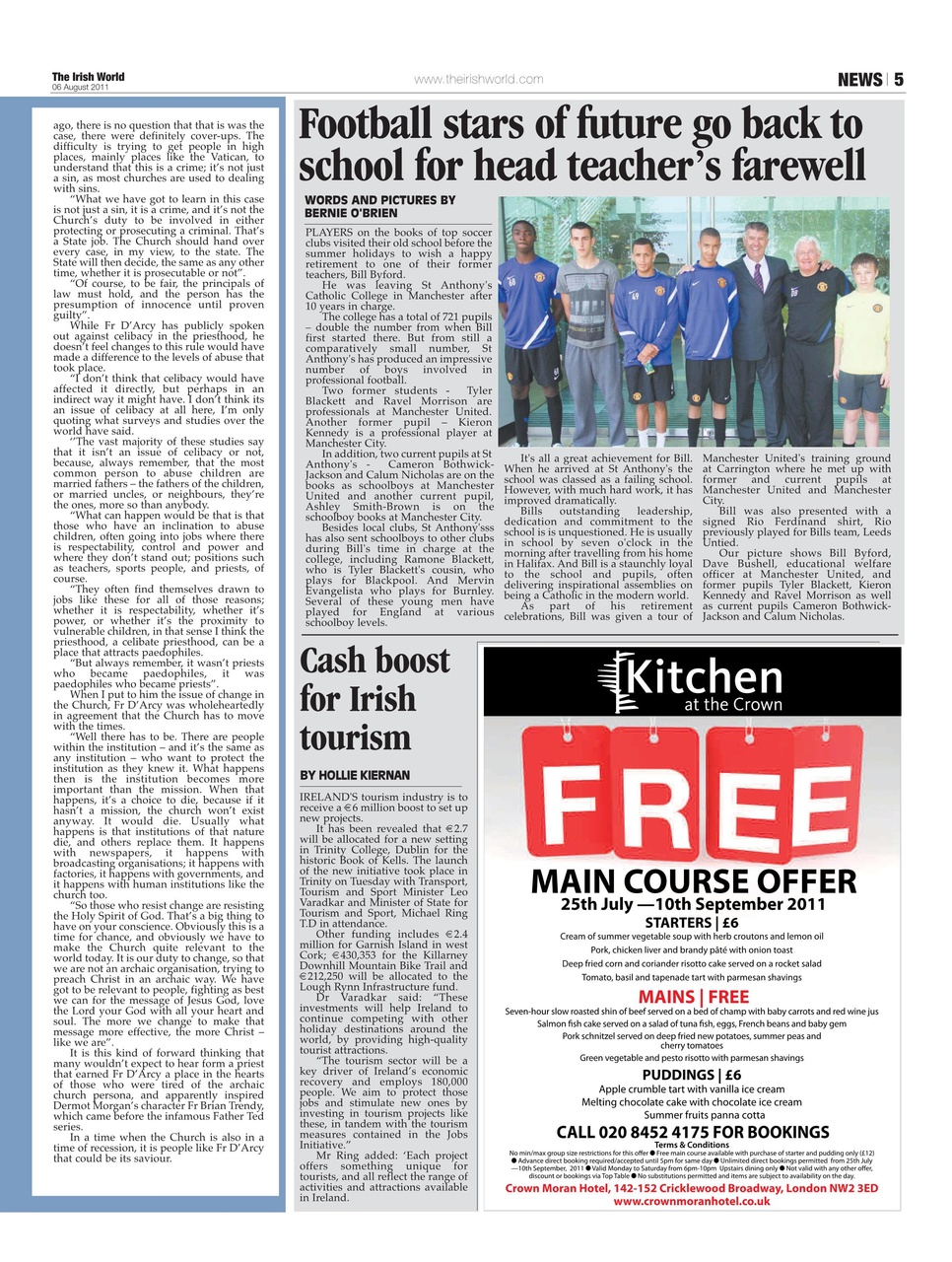 Irish World Preview Pages