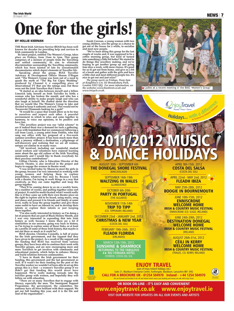 Irish World Preview Pages