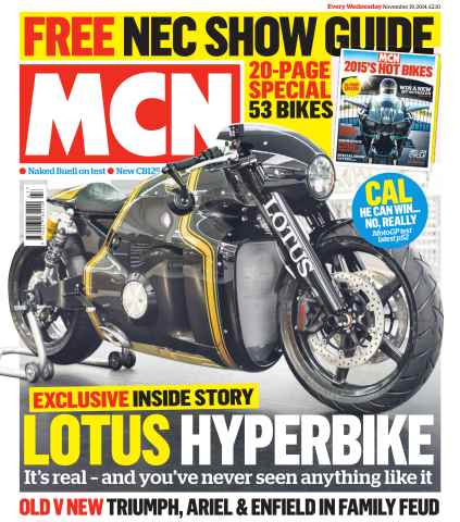MCN issue 18th November 2014