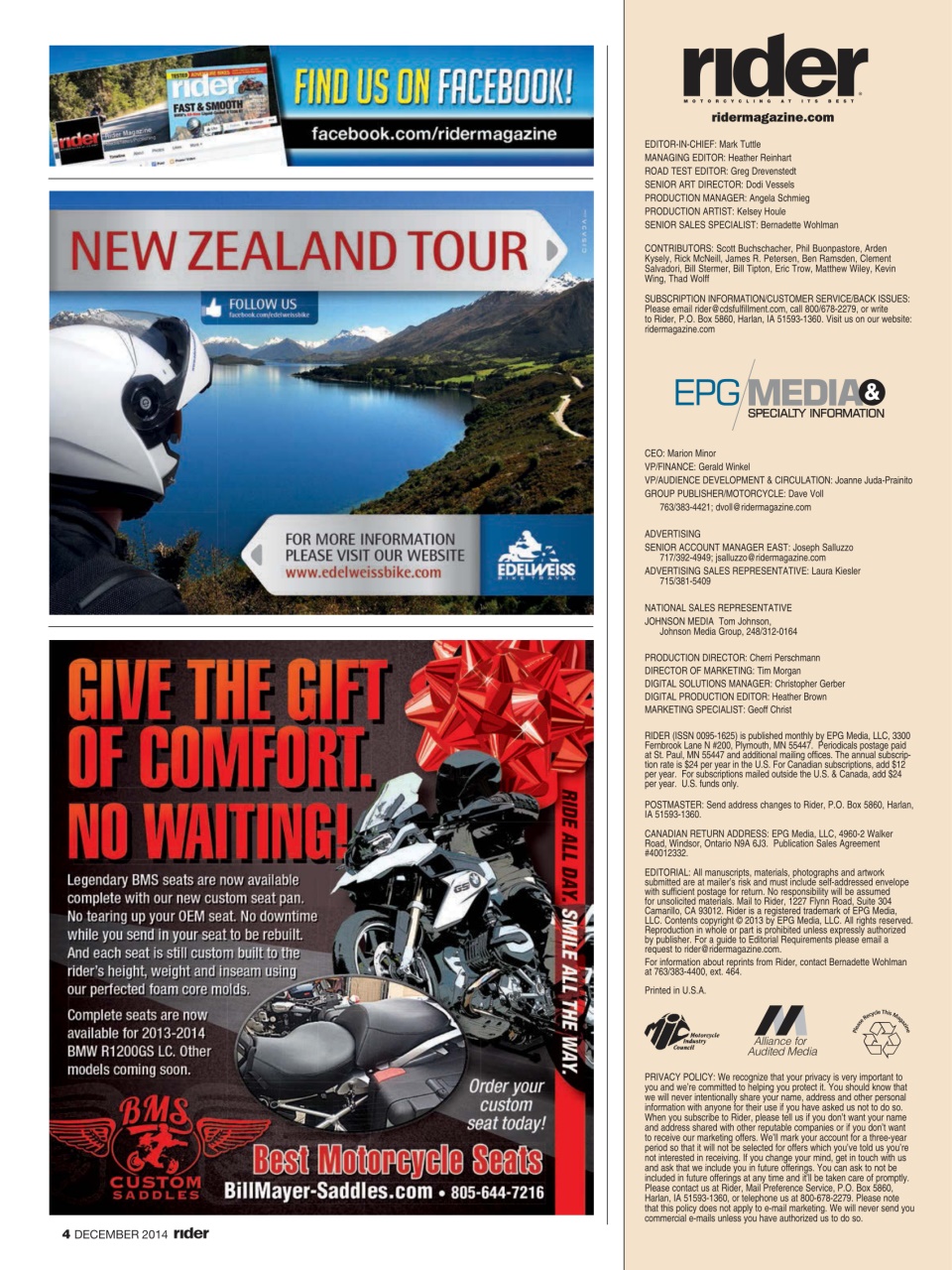 Rider Magazine Preview Pages