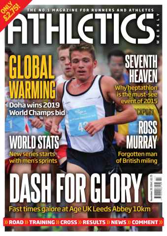 AW – Athletics Weekly Magazine issue 20/11/2014