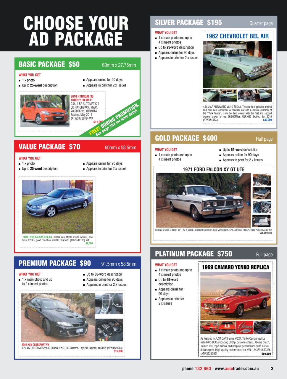 AutoTrader Preview Pages