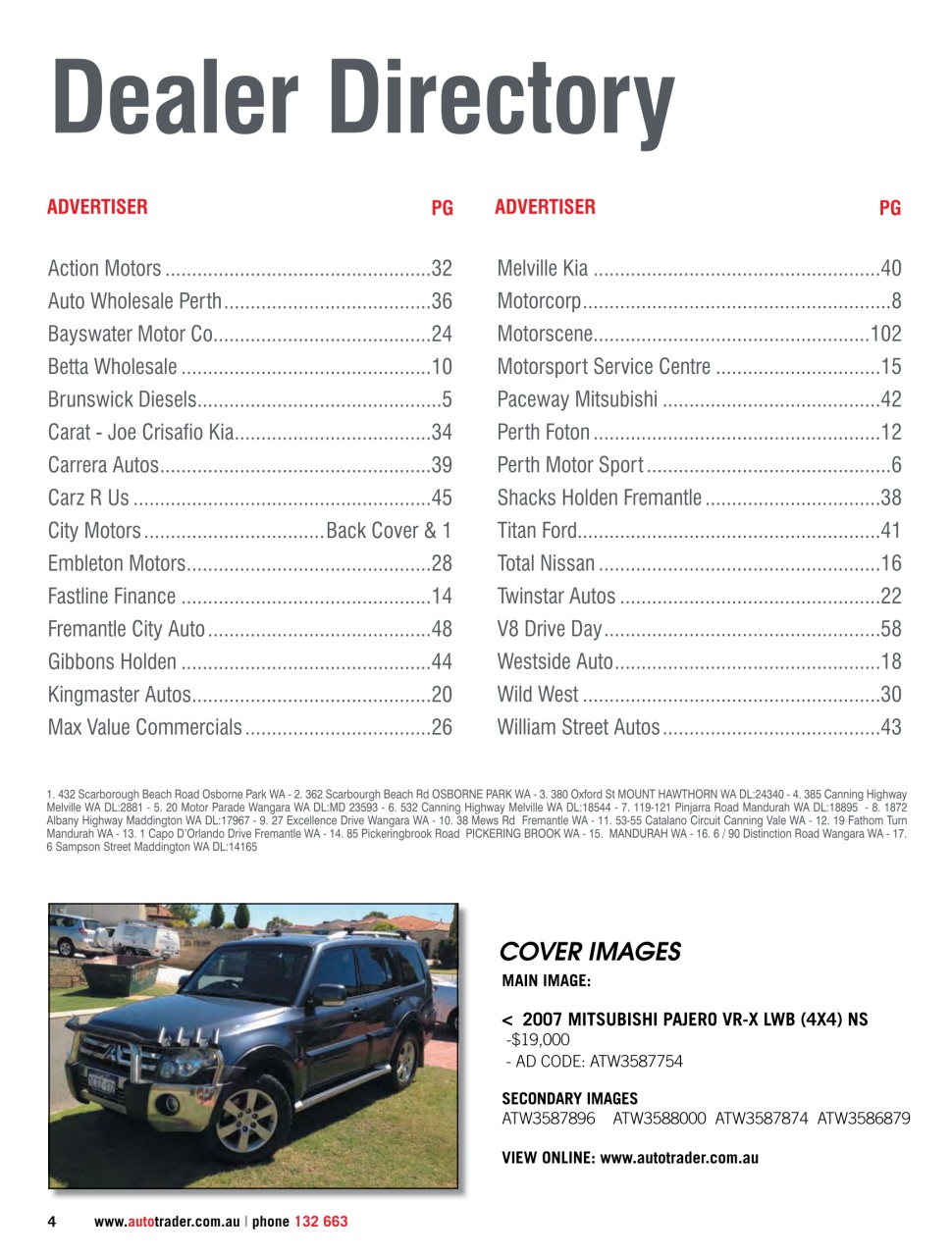 AutoTrader Preview Pages