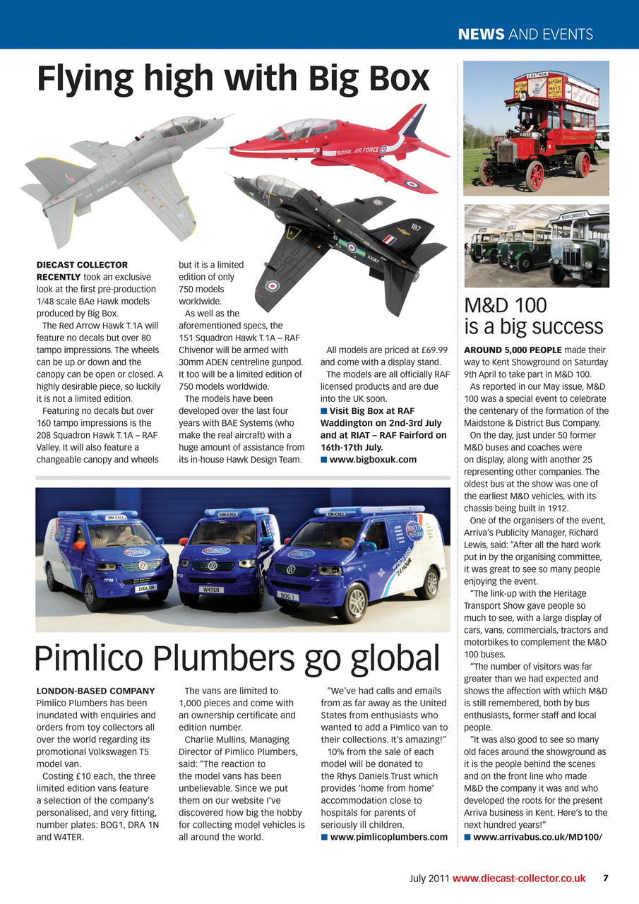 Diecast Collector Preview Pages