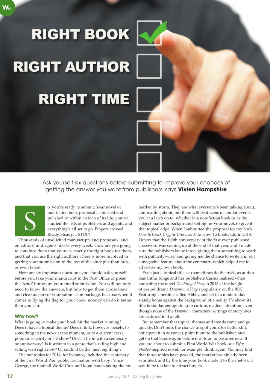 Writing Magazine Preview Pages