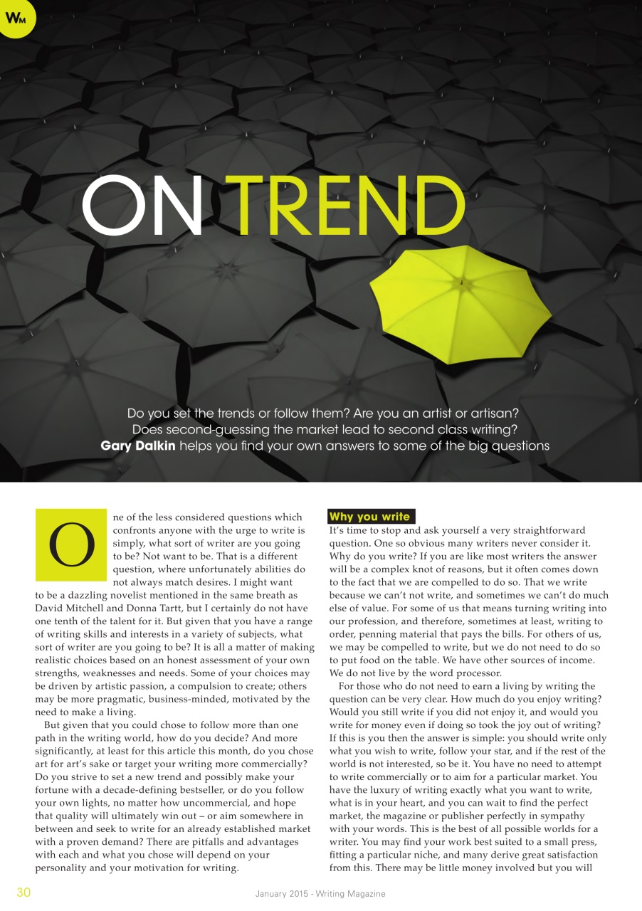 Writing Magazine Preview Pages