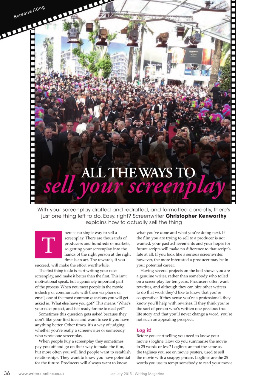 Writing Magazine Preview Pages