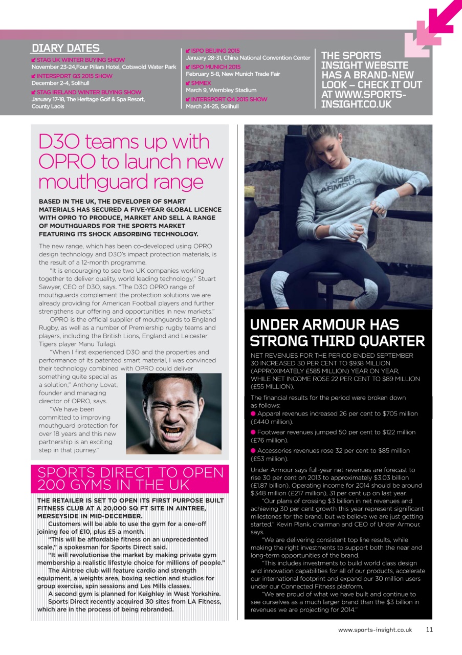 Sports Insight Preview Pages