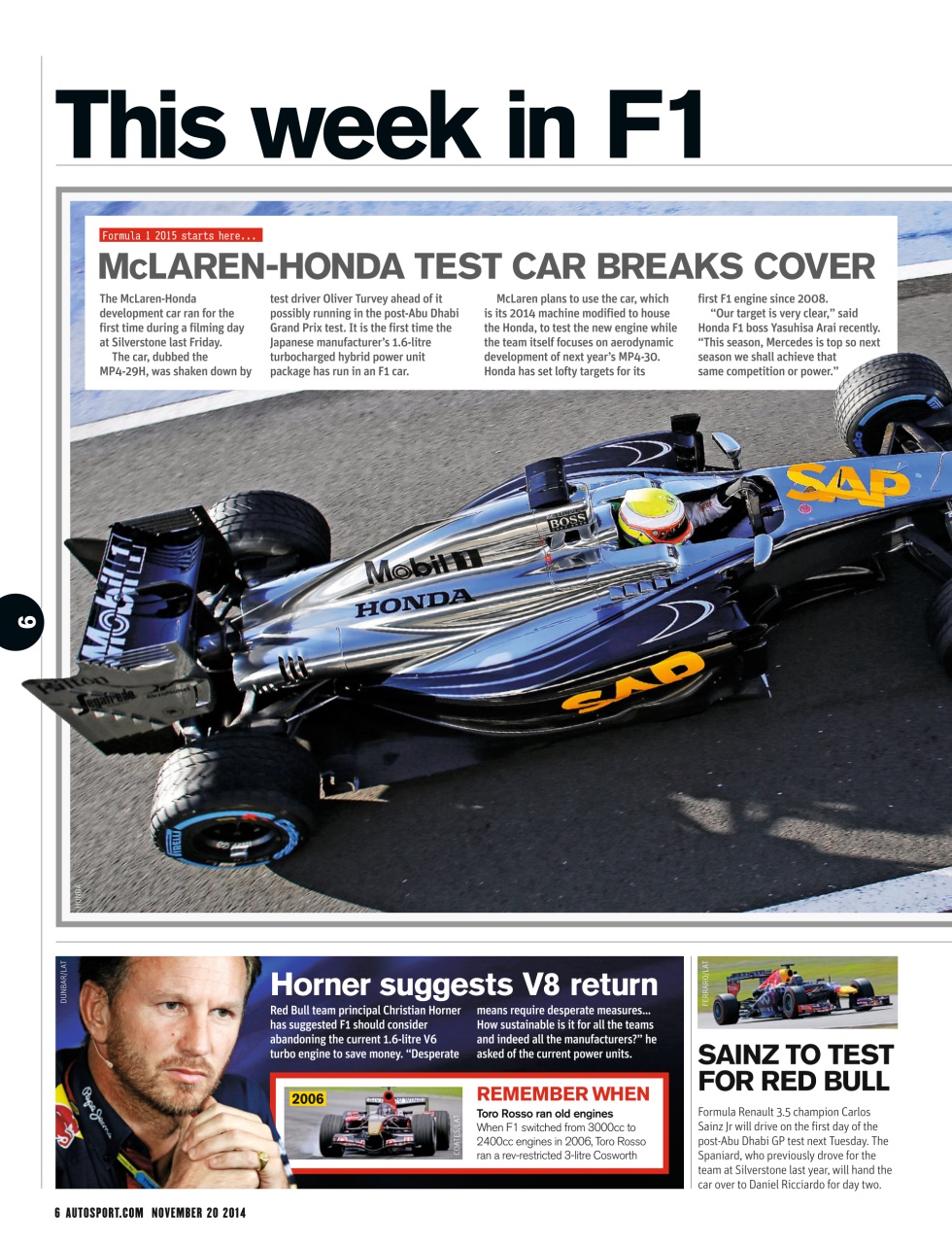 Autosport Preview Pages