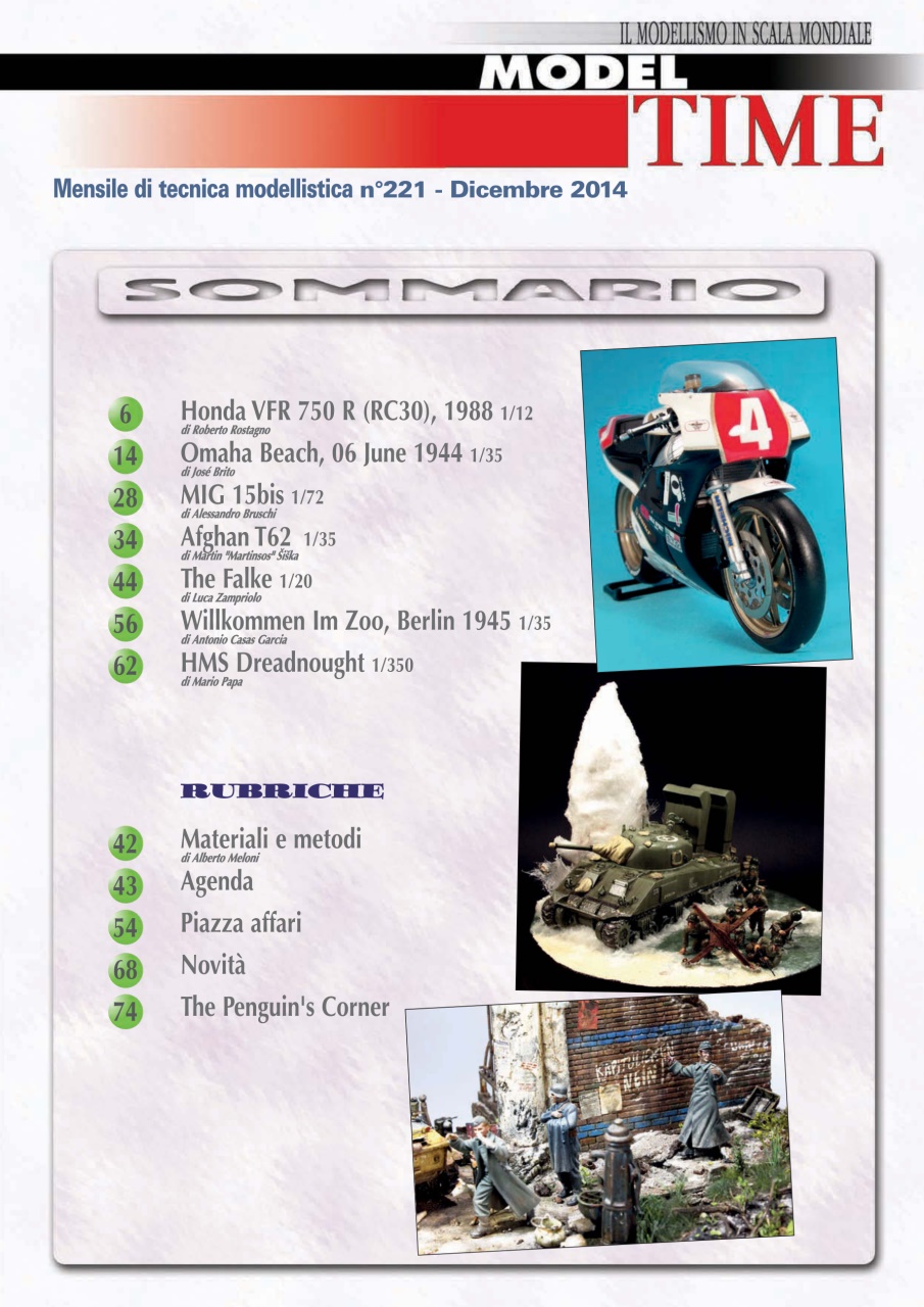 Model Time Preview Pages