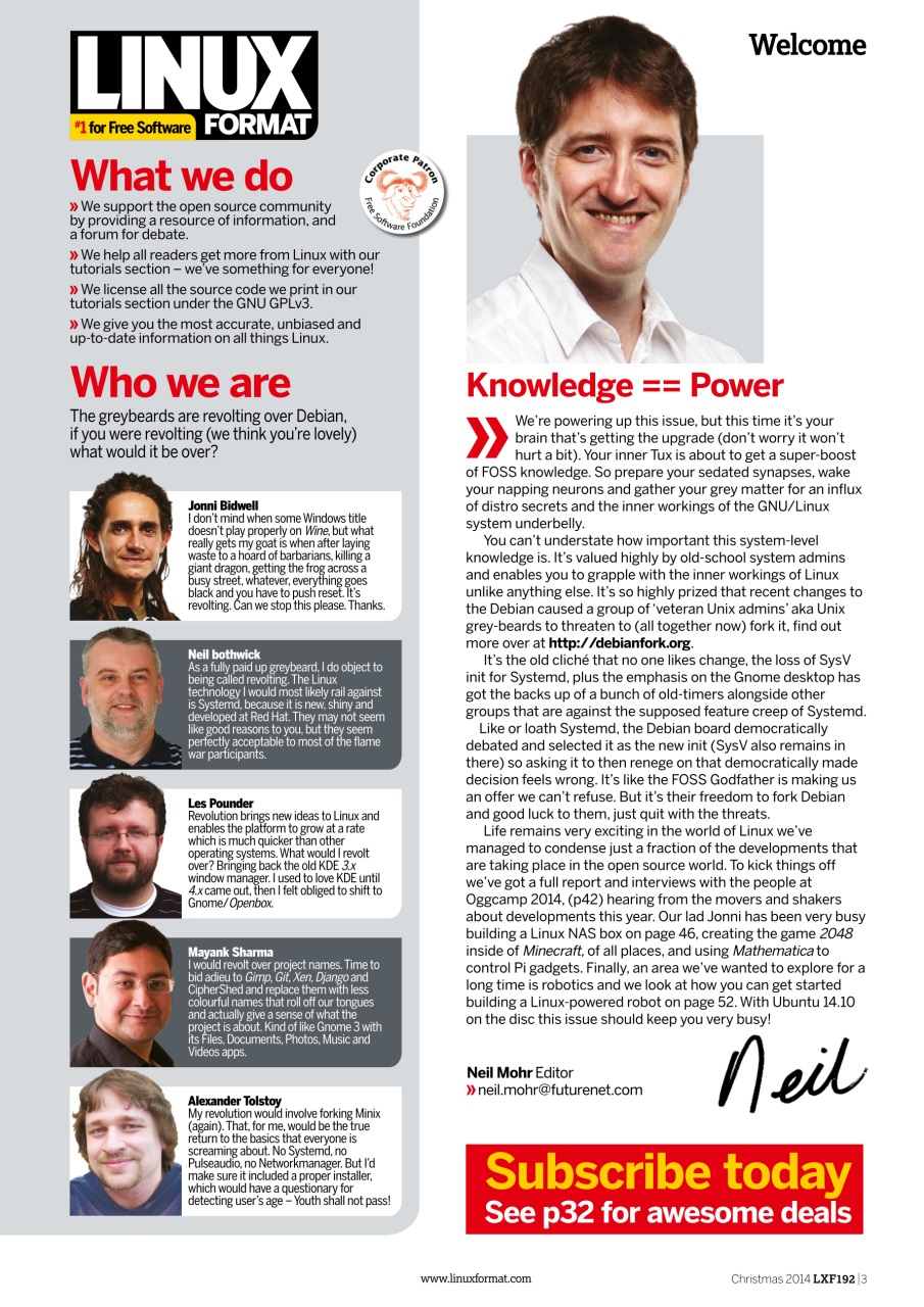 Linux Format Preview Pages