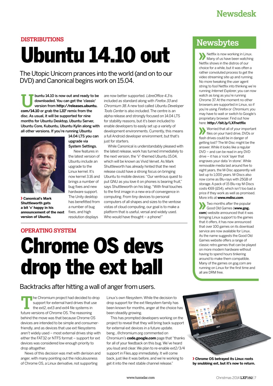 Linux Format Preview Pages