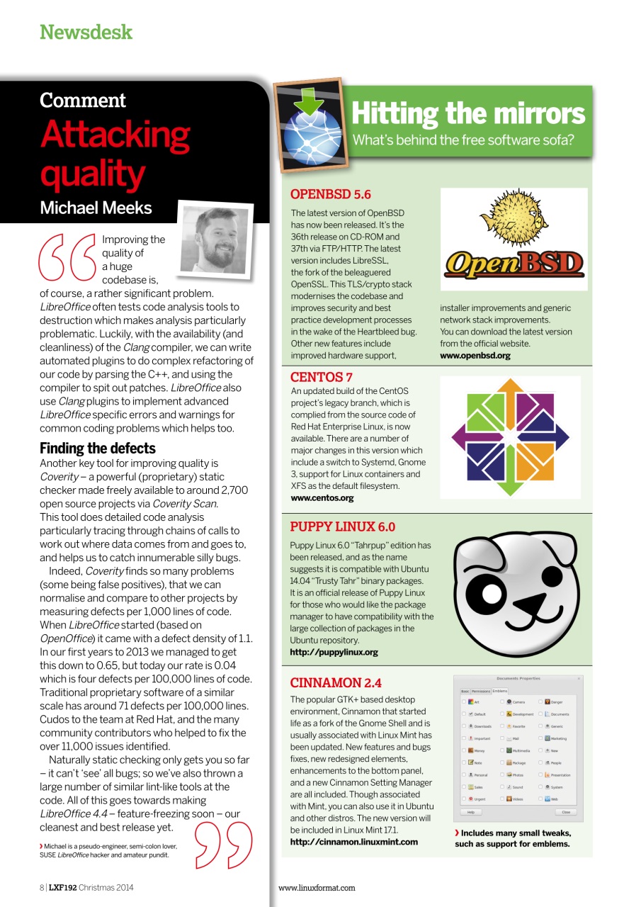 Linux Format Preview Pages