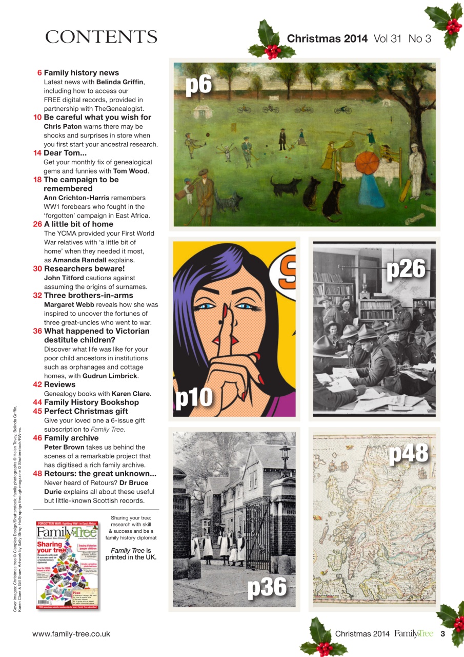 Family Tree Preview Pages