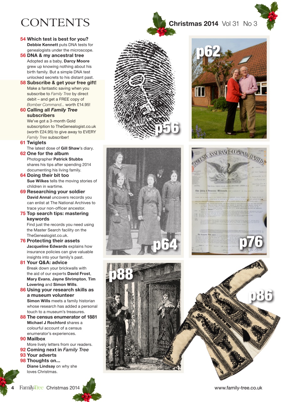 Family Tree Preview Pages