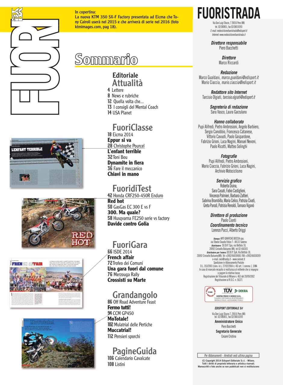 Motociclismo Fuoristrada Preview Pages