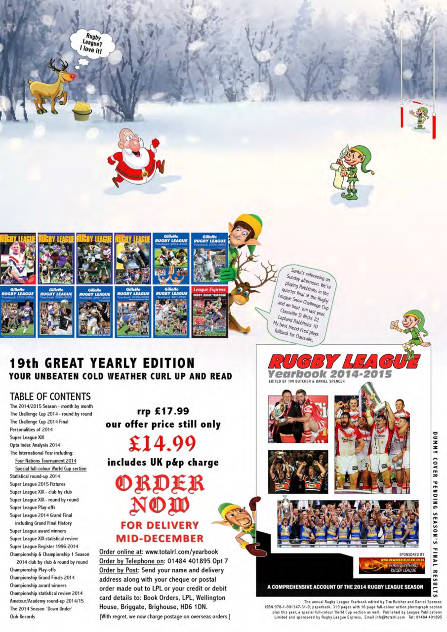 Rugby League World Preview Pages